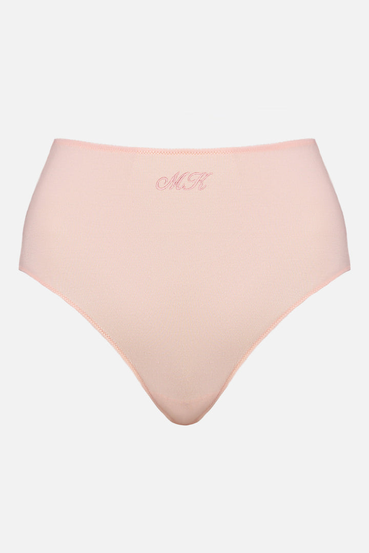 Monogram Whitney High Waist Bikini 3 Pack - Rosy