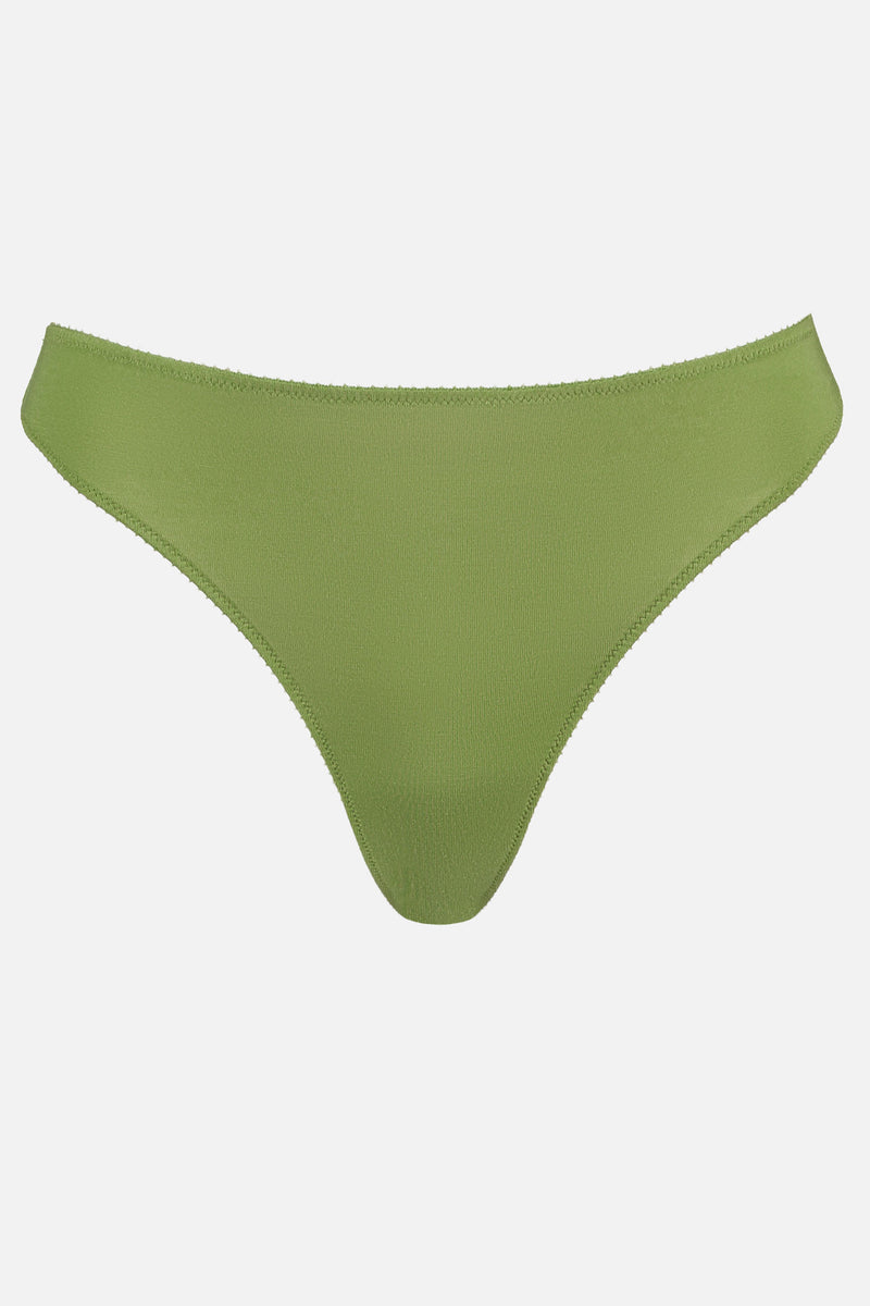 Videris Lingerie | Whitney Bikini knicker - Olive